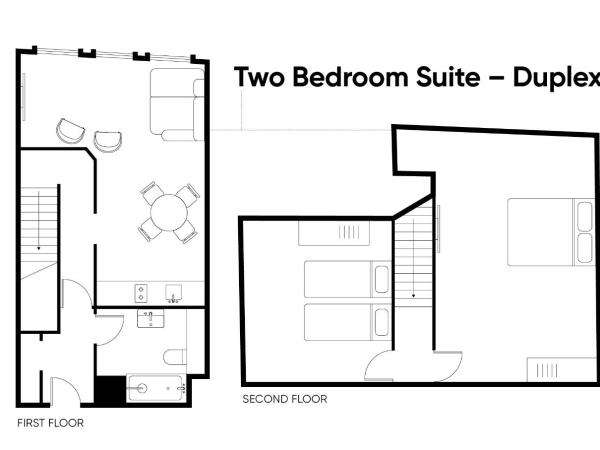 Whitworth Locke : photo 10 de la chambre two bedroom suite - duplex