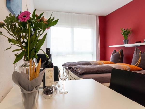 Anstatthotel Horw - self-check-in : photo 4 de la chambre studio lits jumeaux standard