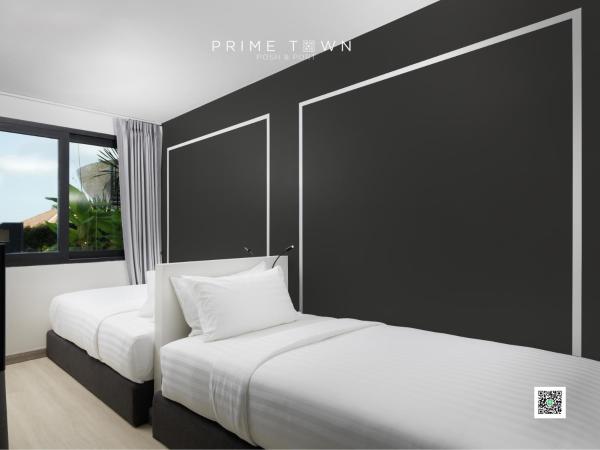 PRIME TOWN - Posh & Port Hotel PHUKET : photo 9 de la chambre penthouse 2 chambres avec accès piscine