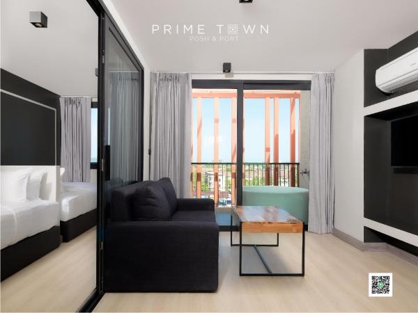 PRIME TOWN - Posh & Port Hotel PHUKET : photo 3 de la chambre penthouse 2 chambres avec baignoire