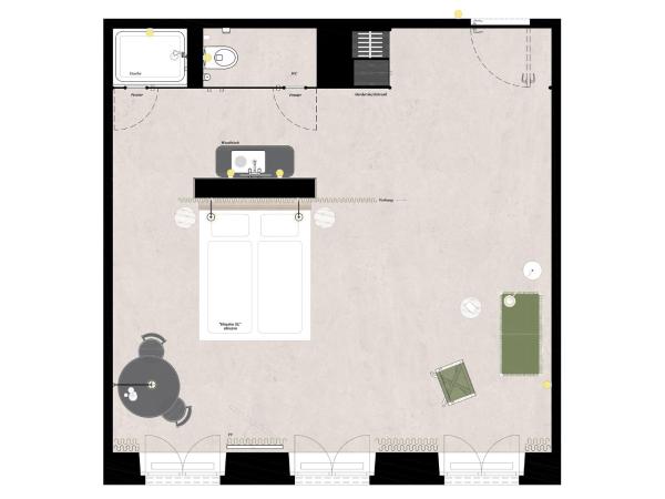 Boutique & Design Hotel Volkshaus Basel : photo 6 de la chambre suite junior