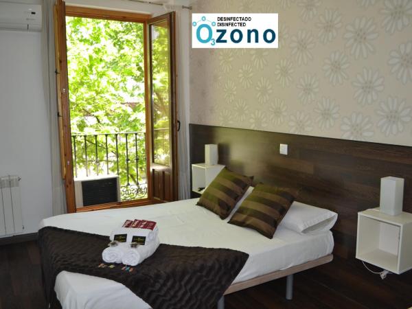 Hostal El Brezo : photo 2 de la chambre chambre double – vue sur ville