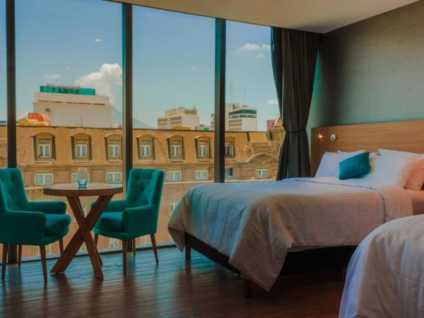 Hotel Kavia Monterrey : photo 5 de la chambre chambre double avec 2 lits doubles