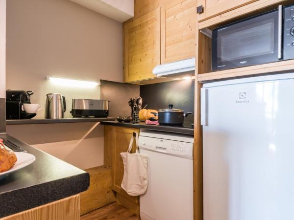 Résidence Pierre & Vacances Les Balcons De Bellevarde : photo 4 de la chambre appartement 1 chambre (4 personnes) - vue sur montagne - côté sud