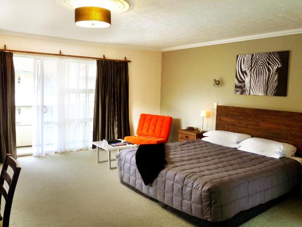 Rotorua Coachman Spa Motel : photo 1 de la chambre studio confort avec bain à remous