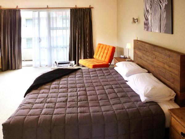 Rotorua Coachman Spa Motel : photo 3 de la chambre studio confort avec bain à remous