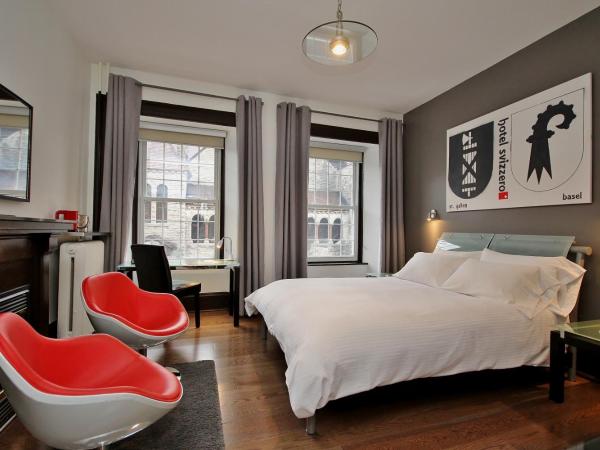 Swiss Hotel : photo 1 de la chambre chambre lit queen-size supérieure avec cheminée