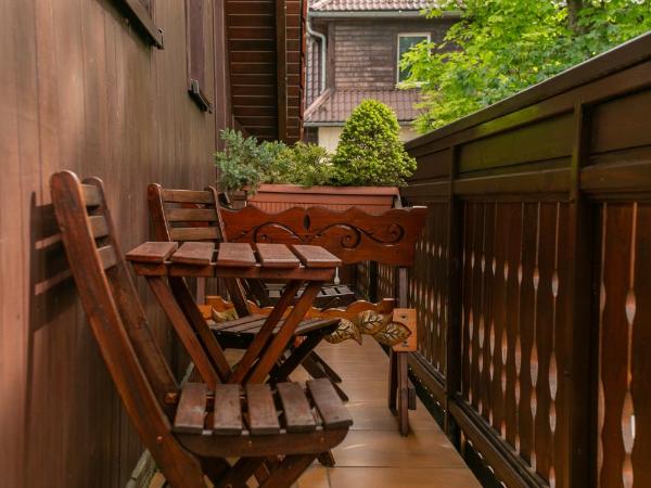Willa Sudety : photo 6 de la chambre chambre double ou lits jumeaux avec balcon