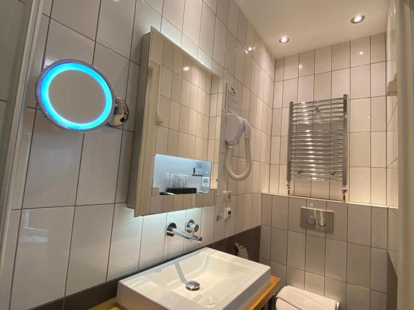 Alp Hotel : photo 3 de la chambre chambre lits jumeaux avec terrasse - vue sur jardin