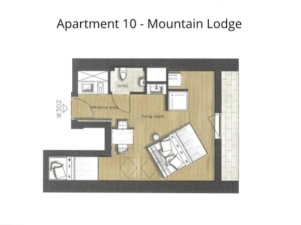HOMEBOUND APARTMENTS Salzburg City II - contactless check-in : photo 2 de la chambre studio with glass shower