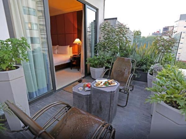 Hippodrome Hotel Condesa : photo 2 de la chambre chambre lit king-size supérieure