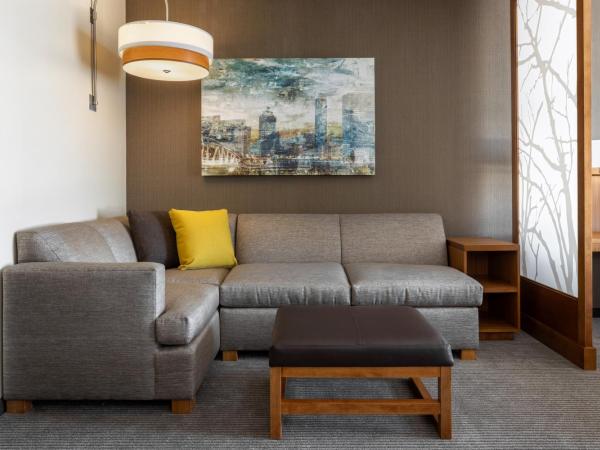 Hyatt Place Atlanta Centennial Park : photo 3 de la chambre chambre avec 2 lits queen-size et canapé-lit 