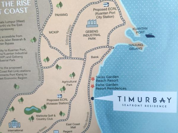 Timur Bay Seafront Residence by DamaiFresh : photo 4 de la chambre studio - vue sur mer