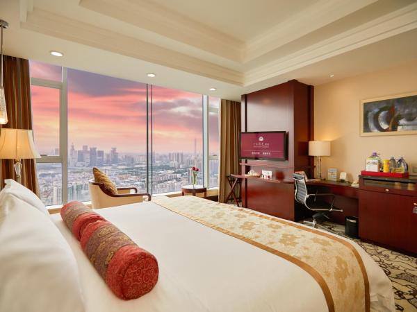 Soluxe Hotel Guangzhou - Overseas Buyers Registration Service&Canton Fair Free Shuttle Bus 15 Oct to 04 Nov : photo 7 de la chambre chambre supérieure avec lit king-size - vue sur rivière