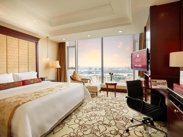 Soluxe Hotel Guangzhou - Overseas Buyers Registration Service&Canton Fair Free Shuttle Bus 15 Oct to 04 Nov : photo 4 de la chambre chambre supérieure avec lit king-size - vue sur rivière