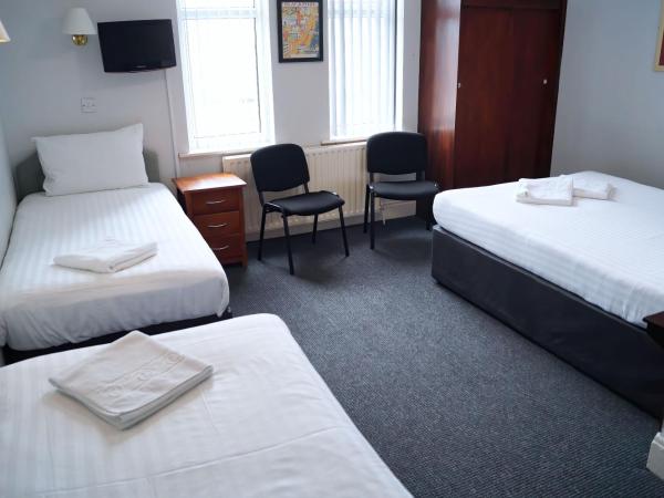 Bluewaters Hotel Blackpool : photo 5 de la chambre chambre quadruple standard