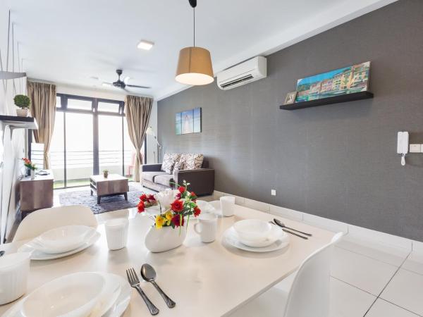 1 Tebrau Residences By JK Home : photo 8 de la chambre appartement 3 chambres