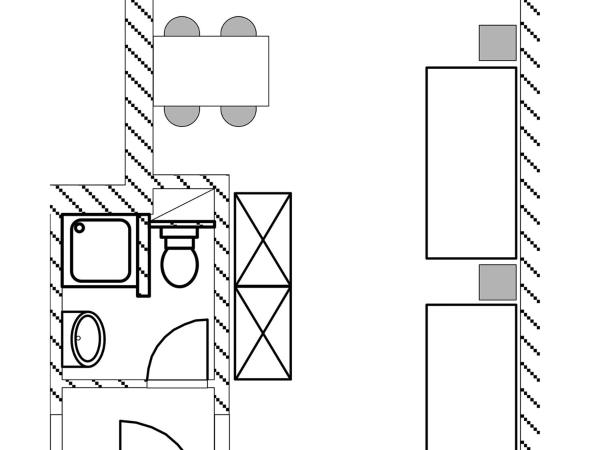 BIG MAMA Berlin : photo 10 de la chambre lit dans dortoir de 4 lits avec salle de bains commune