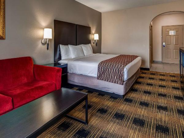Best Western Plus Heritage Inn Houston : photo 2 de la chambre  chambre lit king-size avec douche accessible en fauteuil roulant