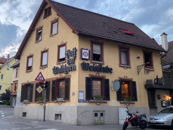 Hotel Waldhorn : photo 3 de la chambre chambre double avec salle de bains privative