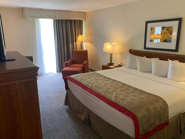 Ramada by Wyndham Albuquerque Midtown : photo 2 de la chambre chambre lit king-size de luxe - accessible aux personnes à mobilité réduite/non-fumeurs