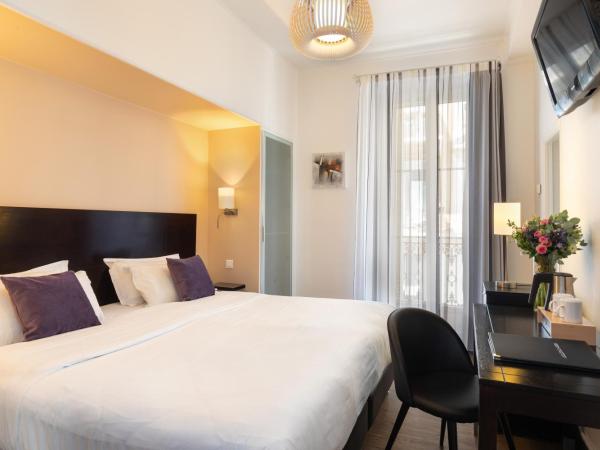 Hotel Florence Nice : photo 6 de la chambre chambre deluxe double ou lits jumeaux