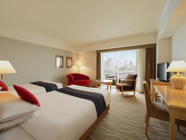 Kobe Meriken Park Oriental Hotel : photo 4 de la chambre hébergement lits jumeaux standard - vue est