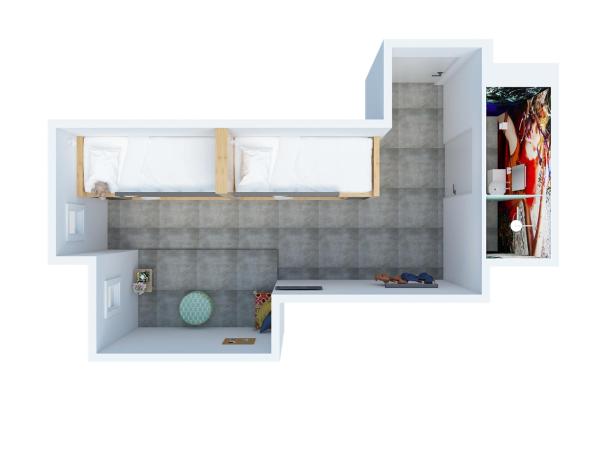 Bunk Hotel Amsterdam : photo 8 de la chambre chambre bunk avec lits superposés pour 4 personnes (amis)