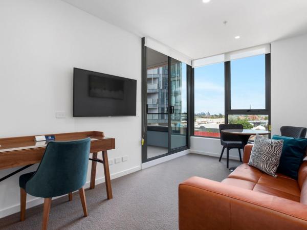 The Sebel Melbourne Moonee Ponds : photo 4 de la chambre appartement 1 chambre lit king-size avec balcon