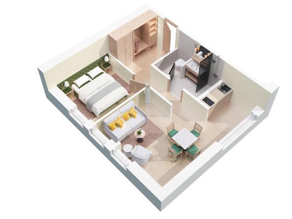 OneBavariaHomes : photo 7 de la chambre appartement deluxe (2 pièces) maximilian