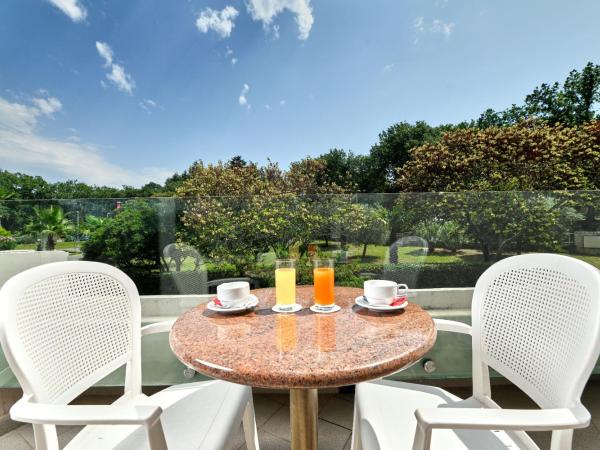 Hotel Mediteran Plava Laguna : photo 5 de la chambre chambre classique avec balcon et canapé-lit
