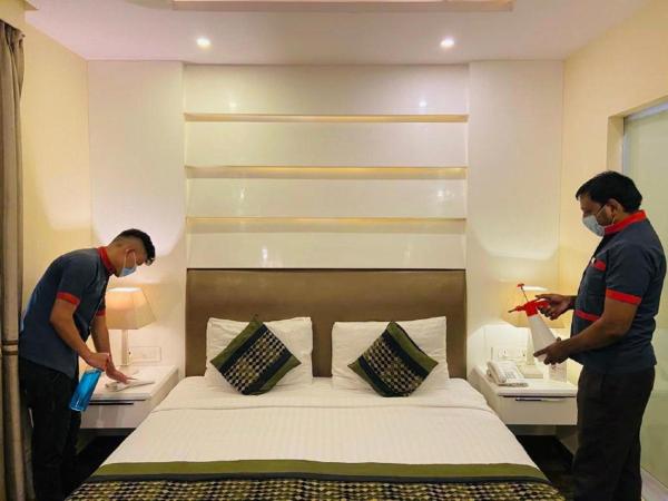Hotel Picasso Prive Naraina Delhi - Couple Friendly Local IDs Accepted : photo 4 de la chambre chambre double deluxe