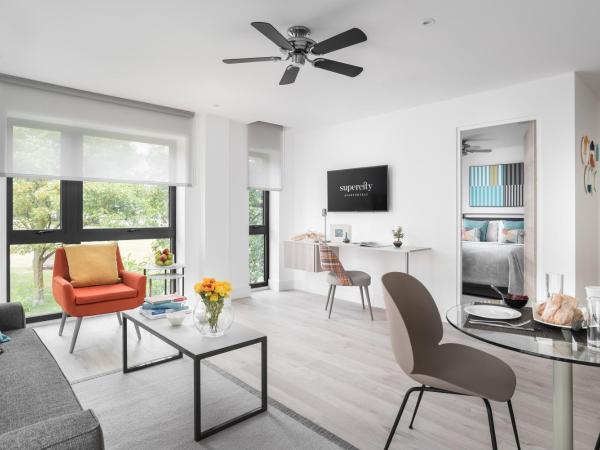 Q Square by Supercity Aparthotels : photo 1 de la chambre suite exécutive 1 chambre avec canapé-lit