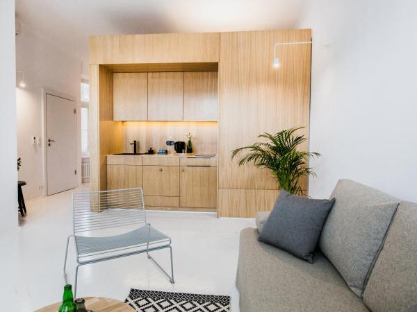 Apartamenty Browar Perła - Perła Brewery Apartments : photo 2 de la chambre appartement 1 chambre