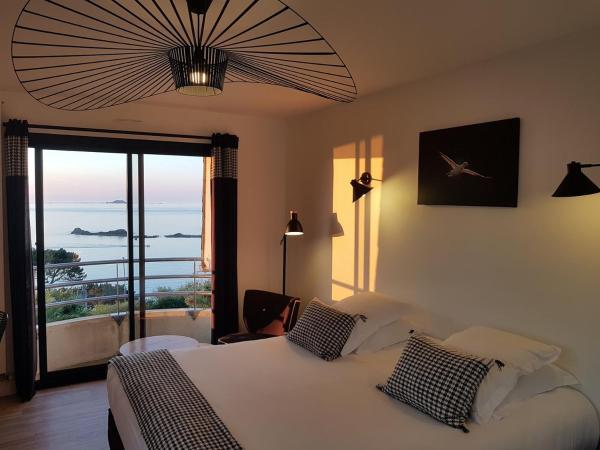 Villa Les Hydrangéas : photo 2 de la chambre chambre double deluxe - vue sur mer