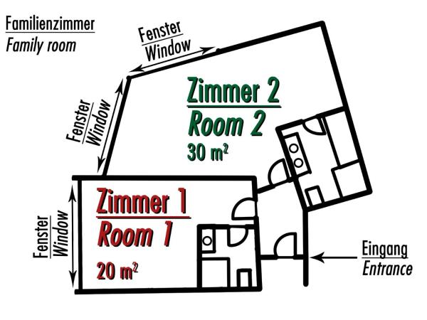 Sport & Wellnesshotel San Gian St. Moritz : photo 6 de la chambre chambre familiale