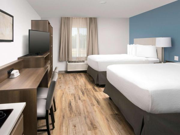 Woodspring Suites Orlando International Drive : photo 6 de la chambre chambre avec 2 lits queen-size - accessible aux personnes à mobilité réduite - non-fumeurs 