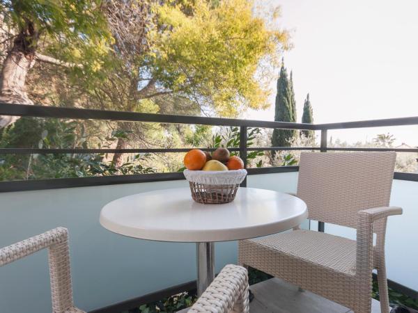 Htel Baptistin : photo 2 de la chambre chambre lits jumeaux suprieure - vue sur jardin - 2me tage