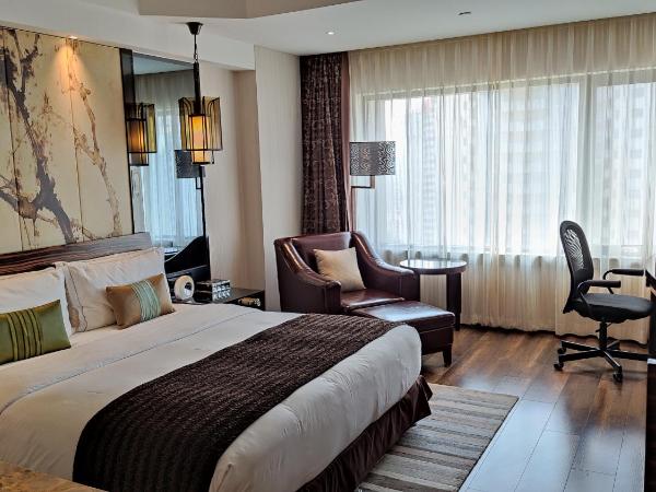 Marco Polo Parkside, Beijing : photo 2 de la chambre chambre lit king-size deluxe club continental