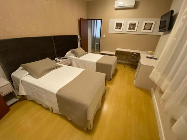 Curitiba Palace Hotel : photo 7 de la chambre chambre lits jumeaux deluxe