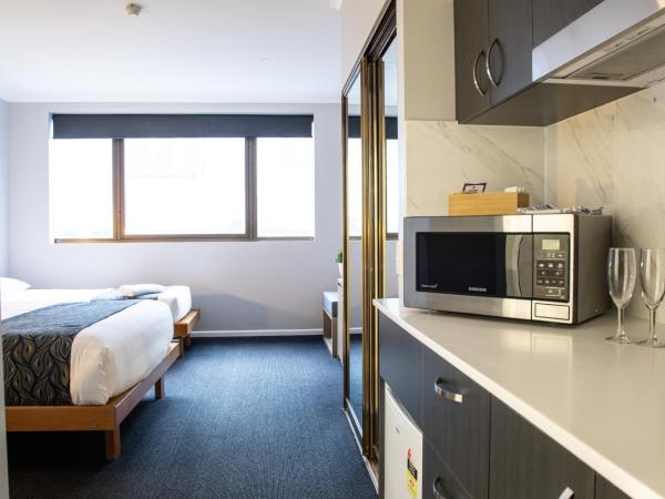 Madison Capital Executive Apartments : photo 1 de la chambre studio apartment queen + single bed - ct2            