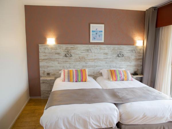 Arc Hôtel Sur Mer : photo 5 de la chambre chambre lits jumeaux - vue sur jardin