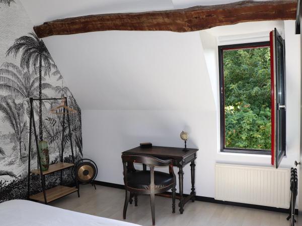 L'Herbe Haute : photo 2 de la chambre chambre double - vue sur jardin