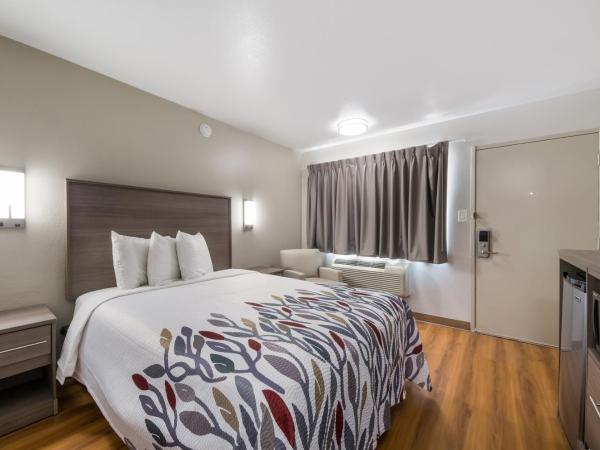 Red Roof Inn San Antonio E - Frost Bank Center : photo 2 de la chambre chambre lit queen-size deluxe - non-fumeurs