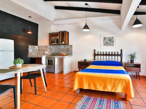 Hotel Villa del Mar Tradicional : photo 9 de la chambre suite avec kitchenette