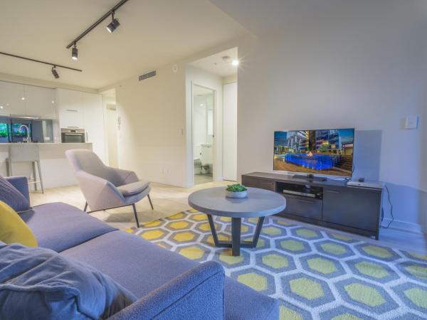 Arena Apartments by CLLIX : photo 8 de la chambre appartement 1 chambre avec cour