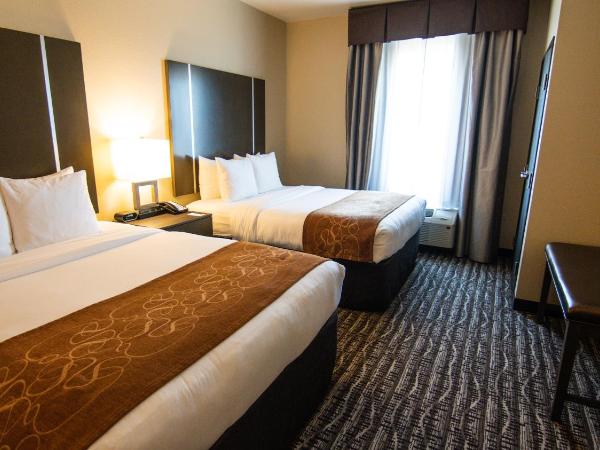 Comfort Suites Northwest Houston At Beltway 8 : photo 4 de la chambre suite avec 2 lits queen-size - non-fumeurs