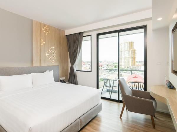 Hotel Amber Pattaya : photo 4 de la chambre chambre deluxe double ou lits jumeaux