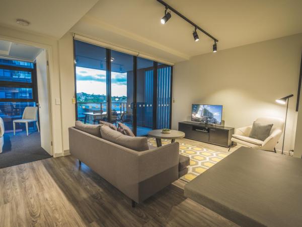 Arena Apartments by CLLIX : photo 3 de la chambre appartement 2 chambres et 2 salles de bains