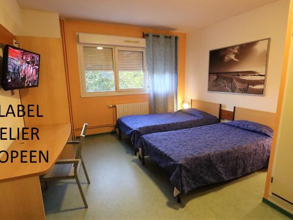 ETHIC ETAPES DIJON Accueil 24h24 et parking gratuit : photo 3 de la chambre chambre lits jumeaux